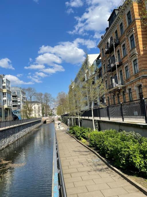 Innenstadt Refugium In Ruhiger Wasserlage+Balkon ライプツィヒ エクステリア 写真